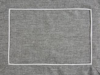 Obrus dekoracyjny MEGI 40x30 Eurofirany popielaty
