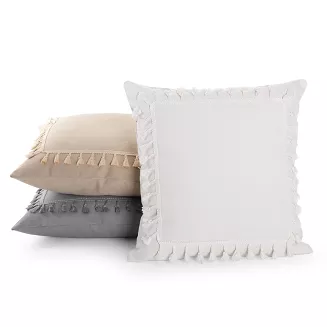 Poszewka dekoracyjna BOHO 45x45 Eurofirany kremowy