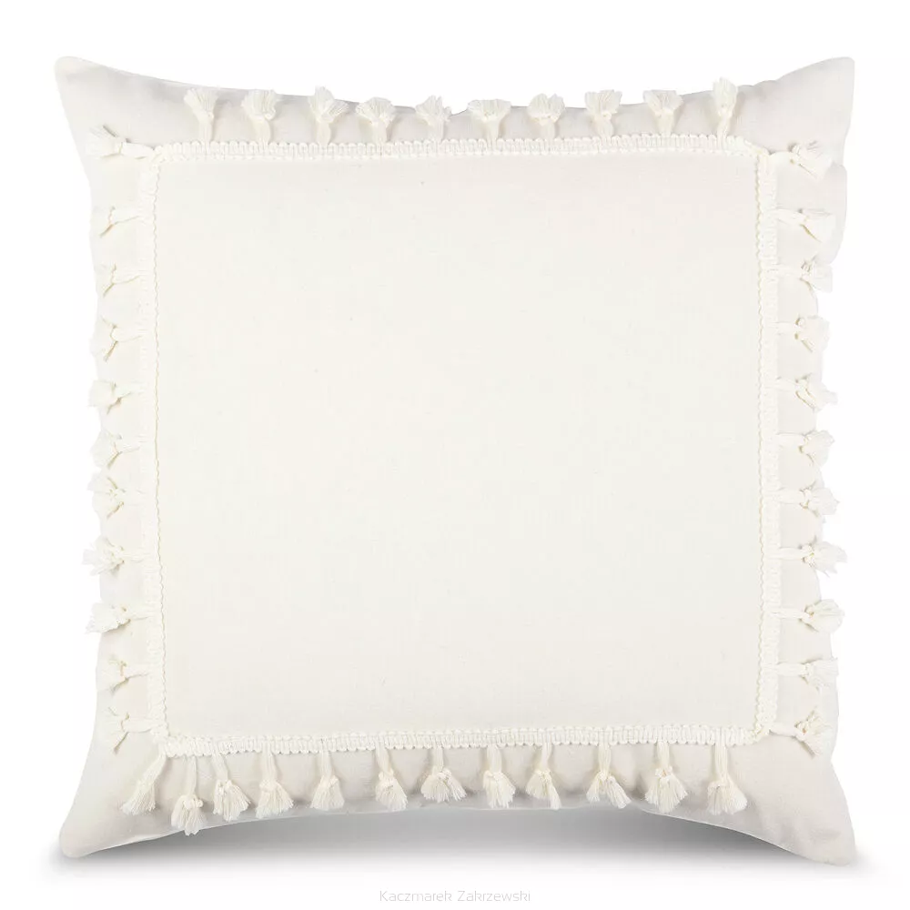 Poszewka dekoracyjna BOHO 45x45 Eurofirany kremowy