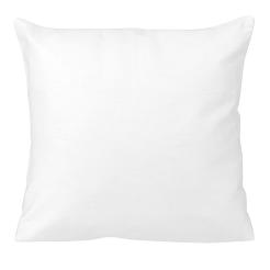 Poszewka satyna bawełniana 40x40 jednobarwna biała