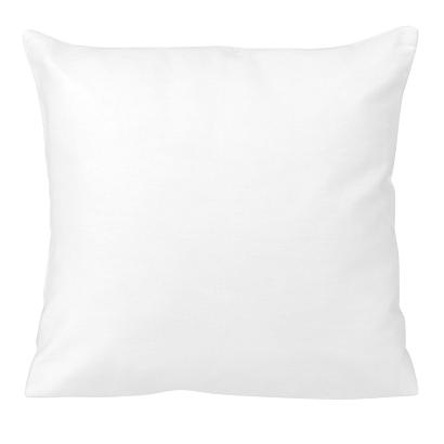 Poszewka satyna bawełniana 40x40 jednobarwna biała