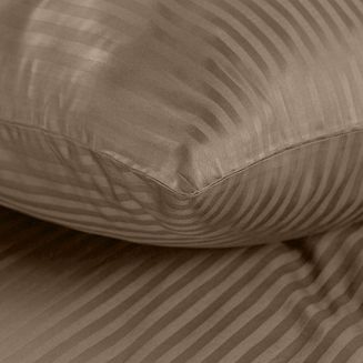 Pościel satynowa VERA 140x200 Eurofirany brązowy