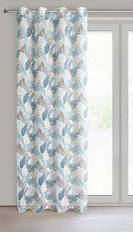 Zasłona gotowa na przelotkach AMELA 140x250 Eurofirany biały