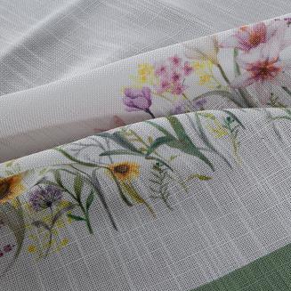 Obrus dekoracyjny SUMMER9 140x180 Eurofirany naturalny