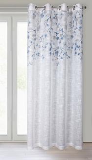 Zasłona gotowa na przelotkach ANA 140x250 Eurofirany biały