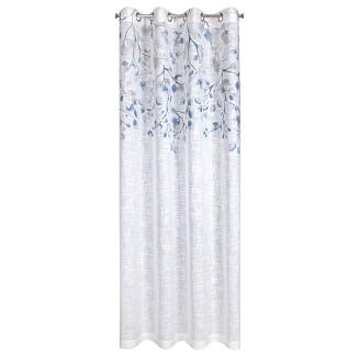 Zasłona gotowa na przelotkach ANA 140x250 Eurofirany biały