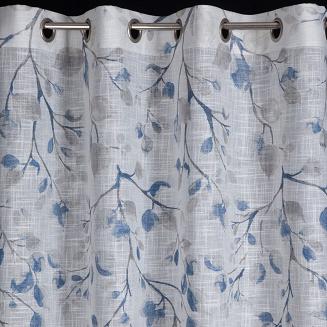 Zasłona gotowa na przelotkach ANA 140x250 Eurofirany biały