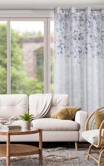 Zasłona gotowa na przelotkach ANA 140x250 Eurofirany biały