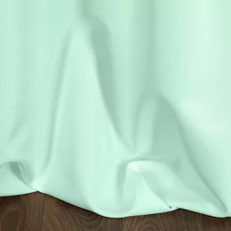 Zasłona gotowa na przelotkach ADORE 140x250 Design91 jasnomiętowy
