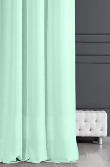 Zasłona gotowa na przelotkach ADORE 140x250 Design91 jasnomiętowy