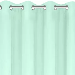 Zasłona gotowa na przelotkach ADORE 140x250 Design91 jasnomiętowy