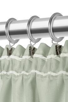 Zasłona gotowa na taśmie VIVA 140x300 półzaciemniająca szałwiowa