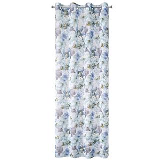 Zasłona gotowa na przelotkach BELLA 140x250 Eurofirany niebieski