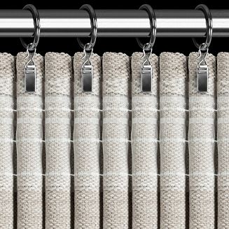 Zasłona gotowa NESKA 140x270 Eurofirany jasnobeżowy