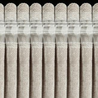 Zasłona gotowa NESKA 140x270 Eurofirany jasnobeżowy