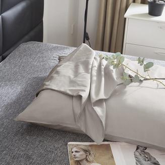 Poszewka satyna bawełniana SIN 70x80 taupe