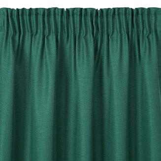 Zasłona gotowa na taśmie STYLE 140x270 Eurofirany zielony