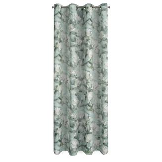 Zasłona gotowa na przelotkach GRACJA 140x250 Eurofirany miętowy