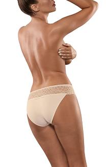 Figi damskie z koronką Babell kod 144 beżowe
