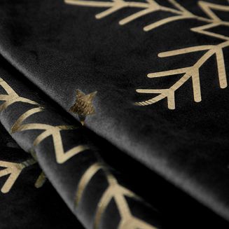 Obrus świąteczny 40x140 Eurofirany czarny