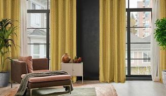 Zasłona gotowa na przelotkach ZAS 140x250 Pierre Cardin Eurofirany złoty