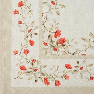 Obrus dekoracyjny SUMMER17 90x90 Eurofirany jasnokremowy