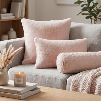 Poszewka dekoracyjna NINA 15x45 Eurofirany pudrowy