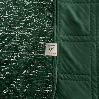 Narzuta dekoracyjna LUIZ 220x240 zielony