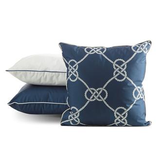 Poszewka dekoracyjna GARDEN 45x45 Eurofirany granatowy