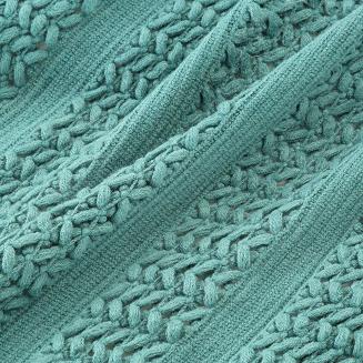 Koc narzuta AKRYL 130x170 Eurofirany ciemnomiętowy