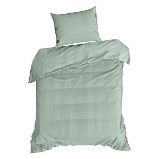 Pościel bawełniana MUSLIN 140x200 Eurofirany miętowa muślinowa