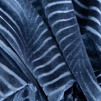 Zasłona gotowa na przelotkach LUSSI 140x250 Eurofirany granatowy