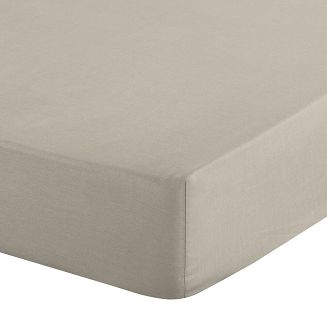 Prześcieradło satynowe z gumką BASIC 140x200x30 Eurofirany beżowy