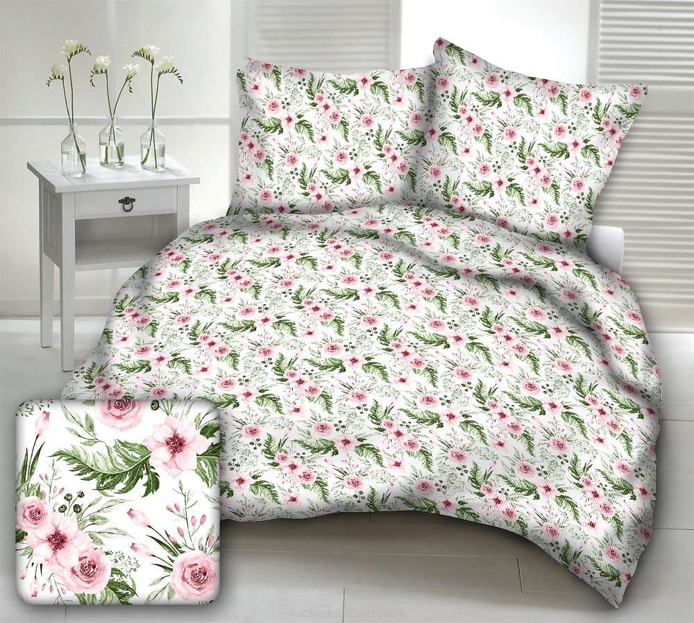 Pościel z kory 160x200 wzór rajski ogród