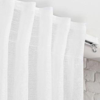 Firana gotowa na taśmie LAYLA 140x300 Eurofirany biały