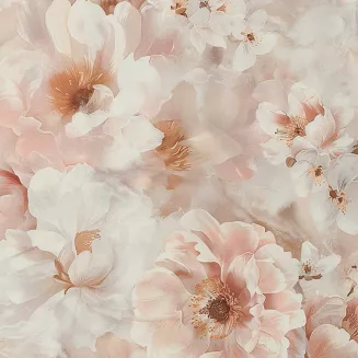 Pościel bawełniana FLORINA 140x200 Design91 jasnoszary