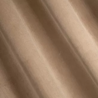 Zasłona gotowa na przelotkach ROSA 140x250 Design91 ciemnobeżowy