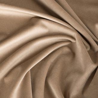 Zasłona gotowa na przelotkach ROSA 140x250 Design91 ciemnobeżowy