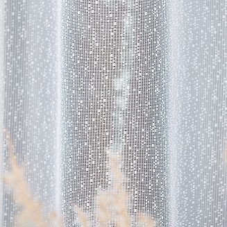 Firanka żakardowa gotowa na żabki ŻAKLINA 400x160 biała