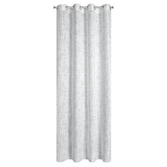 Zasłona gotowa na przelotkach SOLANA 140x250 Eurofirany kremowy