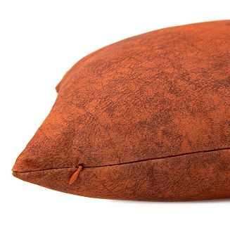 Poszewka dekoracyjna INTA-201 43x43 Darymex zamszowa cieniowana ruda ceglasta