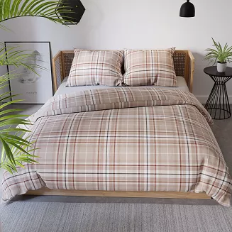 SAVANA Komplet pościeli z bawełny satynowej 160x200cm 100053/SAT/000/160200/1
