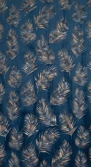 Zasłona gotowa na taśmie GLORIA 140x300 Eurofirany granatowy