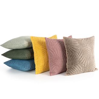 Poszewka dekoracyjna STONE 45x45 Eurofirany niebieski