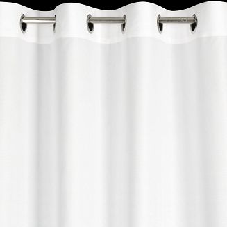 Zasłona gotowa na przelotkach świąteczna GERDA 140x250 Eurofirany biały