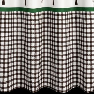 Zasłona gotowa na przelotkach świąteczna GERDA 140x250 Eurofirany biały