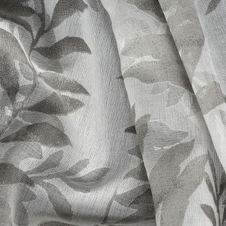 Zasłona gotowa na przelotkach HARIET 140x250 Eurofirany szary/ecru