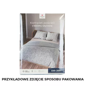 LILU Komplet pościeli z bawełny satynowej 220x200cm 100086/SAT/000/220200/1
