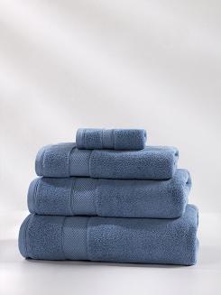 Ręcznik bawełniany Leo 50x90 niebieski