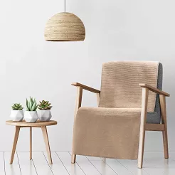 Koc narzuta AMBER 70x160 Design91 beżowy